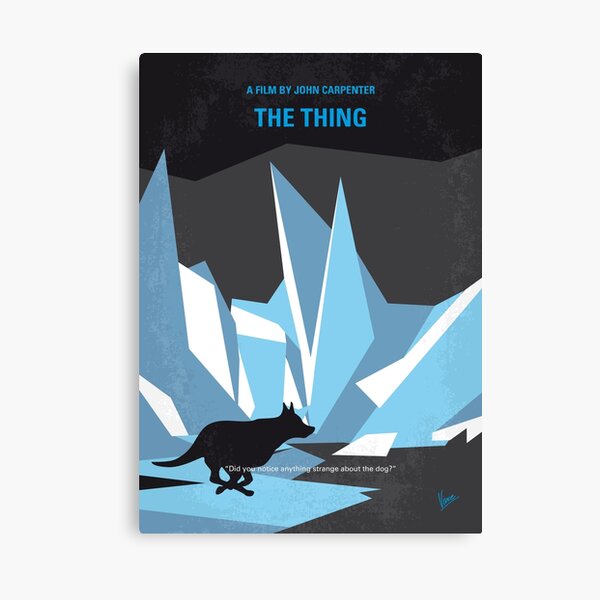 No466- The Thing minimal movie poster Canvas Print