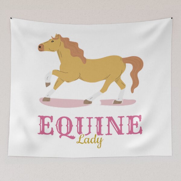 Item preview, EQUINE Lady t-shirt designed and sold by Rodayna Elnaggar.