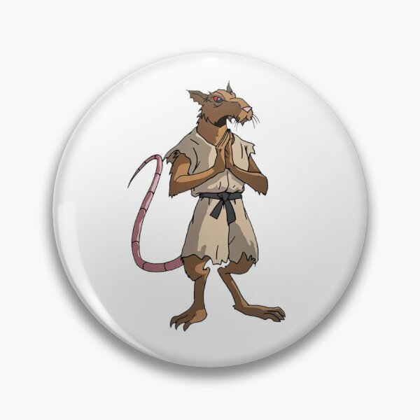 Item preview, Tmnt The Last Ronin Master Splinter Kungfu Sticker designed and sold by queenzoid.