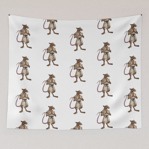 Item preview, Tmnt The Last Ronin Master Splinter Kungfu Sticker designed and sold by queenzoid.