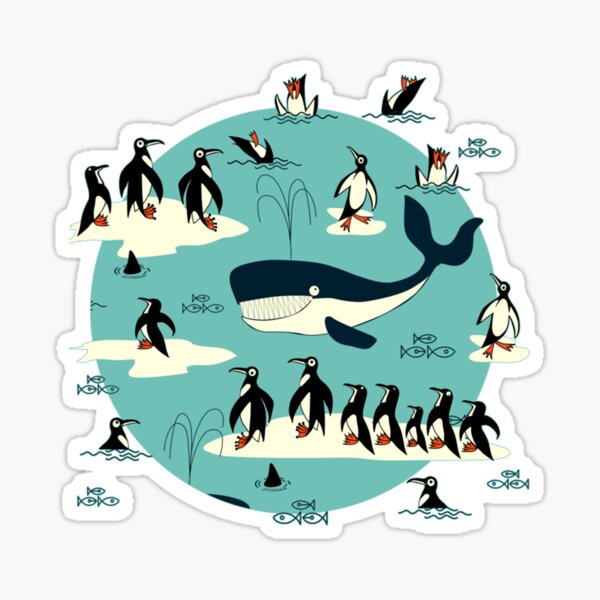 Artikel-Vorschau von Wale, Pinguine und andere Freunde, designt und verkauft von NouveauUShh.