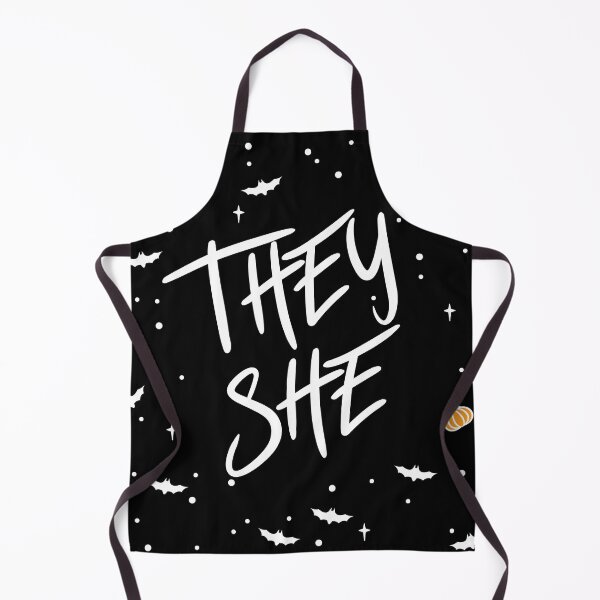 Item preview, Spooky Stars They/She Pronouns  designed and sold by MoonMint.