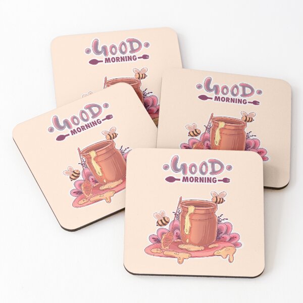 Item preview, Good morning honey bee’s designed and sold by suprem-arishu.