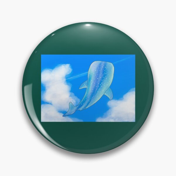 Item preview, whale shark swimming in the sky   designed and sold by NouveauUShh.