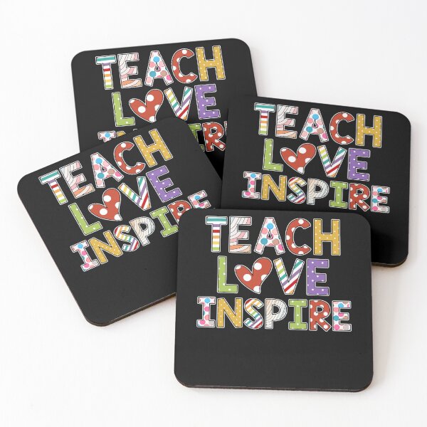 Item preview, Teach Love Inspire Inspirational Teacher designed and sold by Scotte-Swiercz.