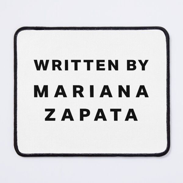 Item preview, written by mariana zapata designed and sold by itsjinelle.