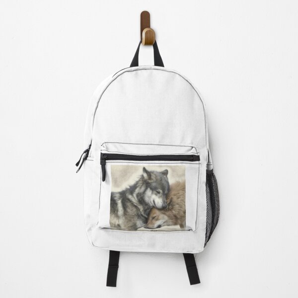 Item preview, Tasmanian Wolf and Siberian Wolf Hugging Each Other designed and sold by Parag's Travel Shop.