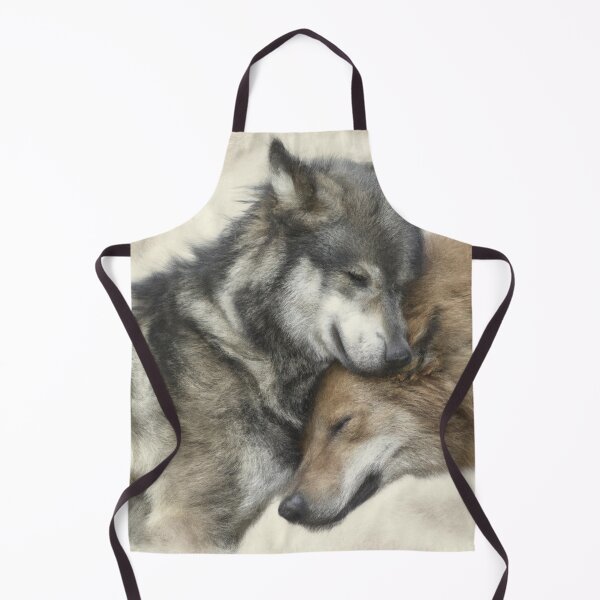 Item preview, Tasmanian Wolf and Siberian Wolf Hugging Each Other designed and sold by Parag's Travel Shop.