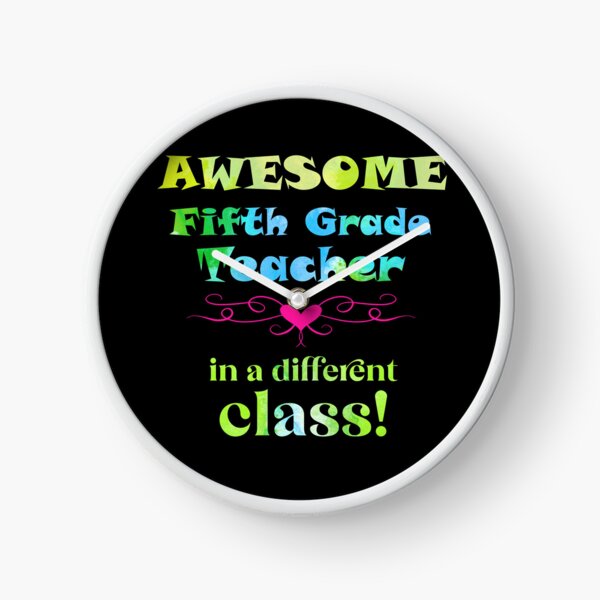 Item preview, AWESOME Fifth Grade Teacher in a different class! designed and sold by captainpeter.