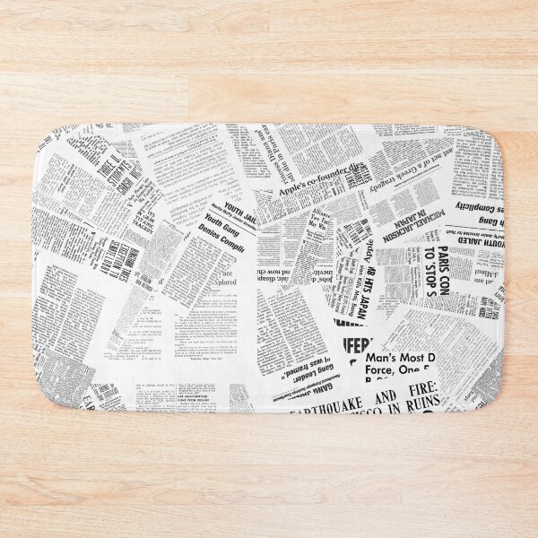 Item preview, Famous Newspaper Headlines designed and sold by Sawset.