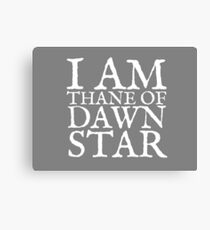 Thane of Dawnstar Canvas Print