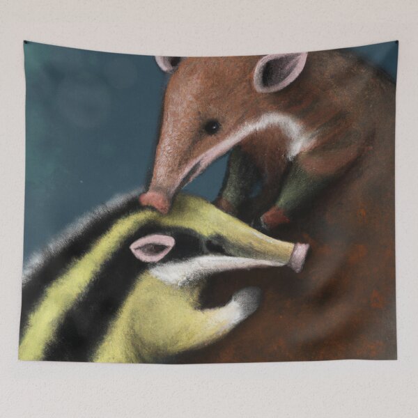 Item preview, Anteater and Numbat Hugging Each Other designed and sold by Parag's Travel Shop.