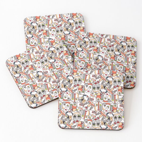 Item preview, funny faces with emotions designed and sold by Mammoths.