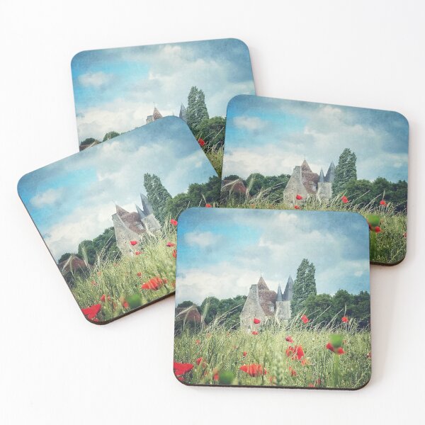 Item preview, Poppies at Manoir de Vove designed and sold by dawne polis.