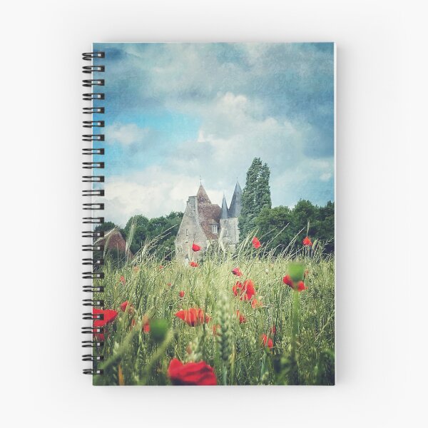 Item preview, Poppies at Manoir de Vove designed and sold by dawne polis.