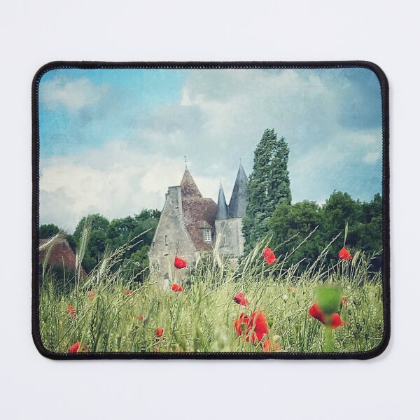 Item preview, Poppies at Manoir de Vove designed and sold by dawne polis.