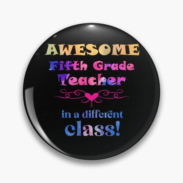 Item preview, AWESOME Fifth Grade Teacher ? in a different class! designed and sold by captainpeter.