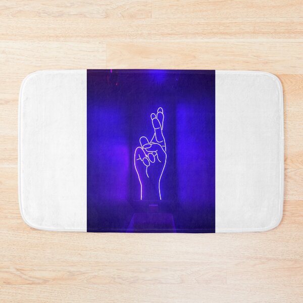 Item preview, Fingers Crossed Neon Sign designed and sold by bellascar5.