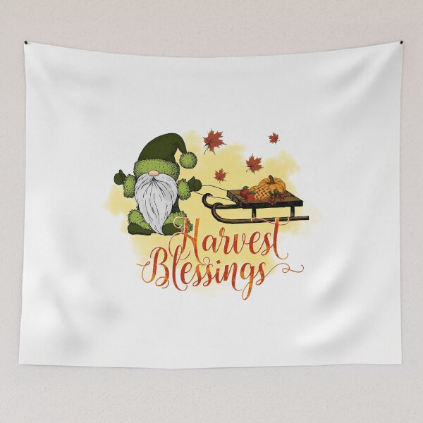 Item preview, Thanksgiving Harvest Blessing Gnomie designed and sold by my-pro-designer.