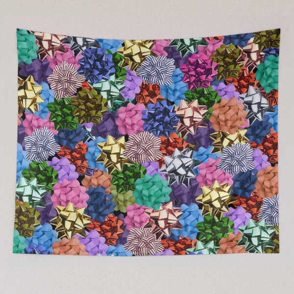 Item preview, Christmas Multi-colored Bow Pattern Design designed and sold by ChristmasDreams.