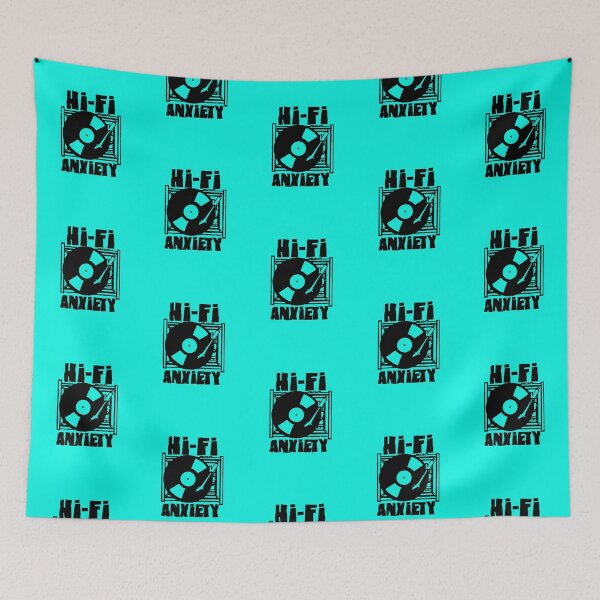 Item preview, Hi-Fi Anxiety Logo (Black) designed and sold by Getonboardman.