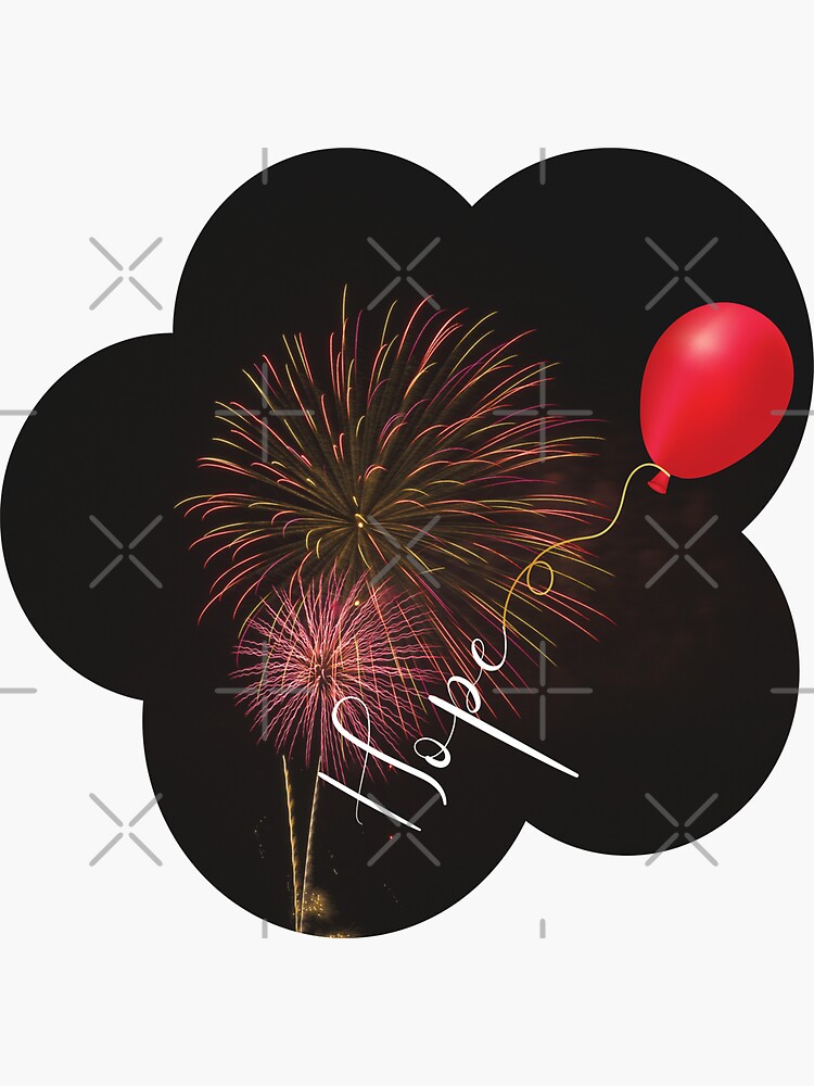 "Hope Floats Balloon" Sticker for Sale by dealchica Redbubble