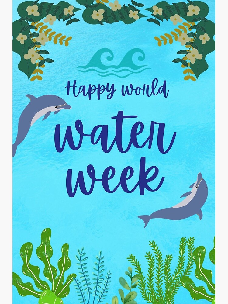 happy-world-water-week-sticker-for-sale-by-reticentzz-redbubble