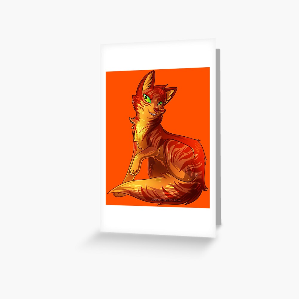 Firestar Warriors Headshot | Greeting Card