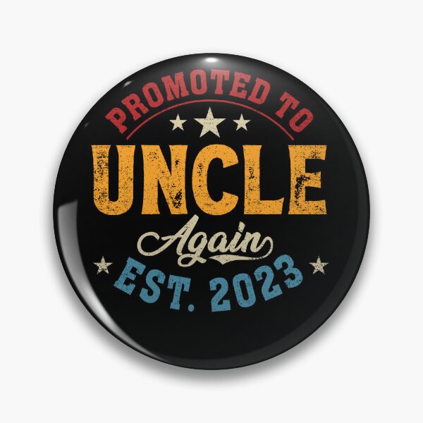 Item preview, Uncle Again 2023 Pregnancy Announcement designed and sold by LAWRENCE-MORROW.