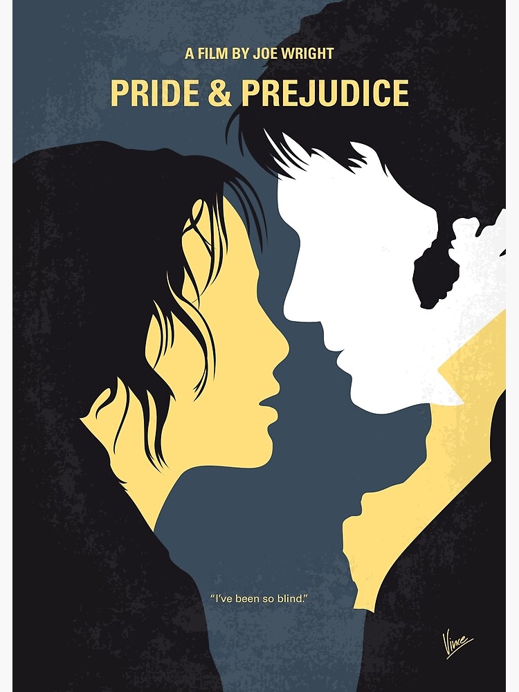 No584- Pride and Prejudice minimal movie poster by ArtBoyVince
