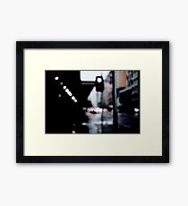 Sometimes Framed Print