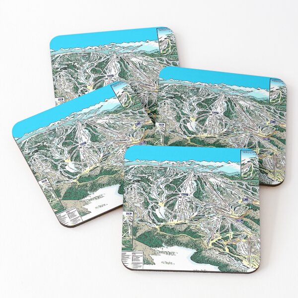 Item preview, Steamboat Ski Map designed and sold by Del0860.