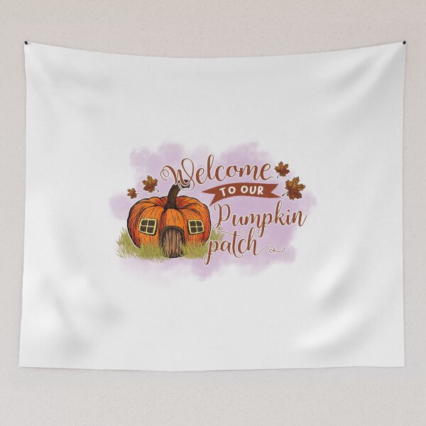Item preview, Thanksgiving Pumpking Welcome To Our Pumpkin Patch designed and sold by my-pro-designer.