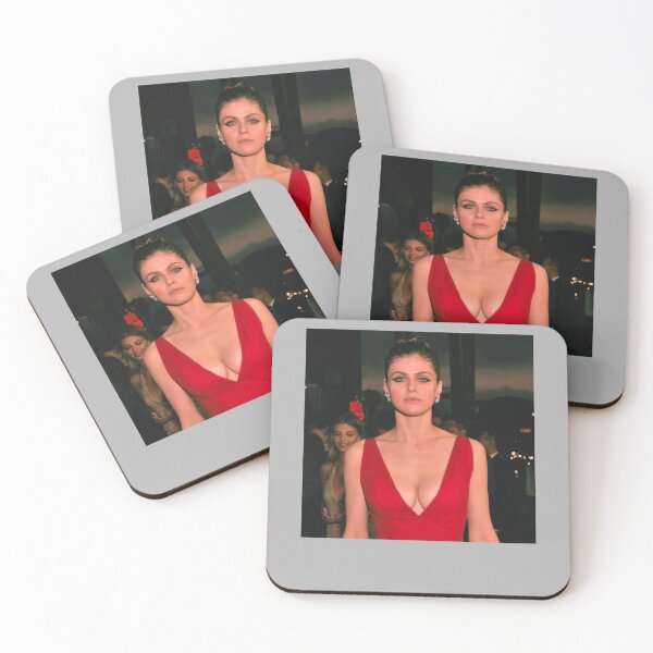 Item preview, Impressive Mesmerizing Blue Eyes Alexandra Daddario Hot Red Graphic Gift designed and sold by AllenJarmon.