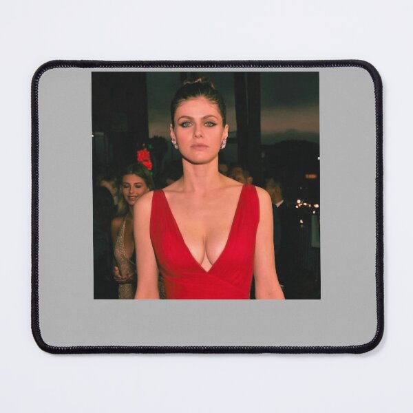 Item preview, Impressive Mesmerizing Blue Eyes Alexandra Daddario Hot Red Graphic Gift designed and sold by AllenJarmon.
