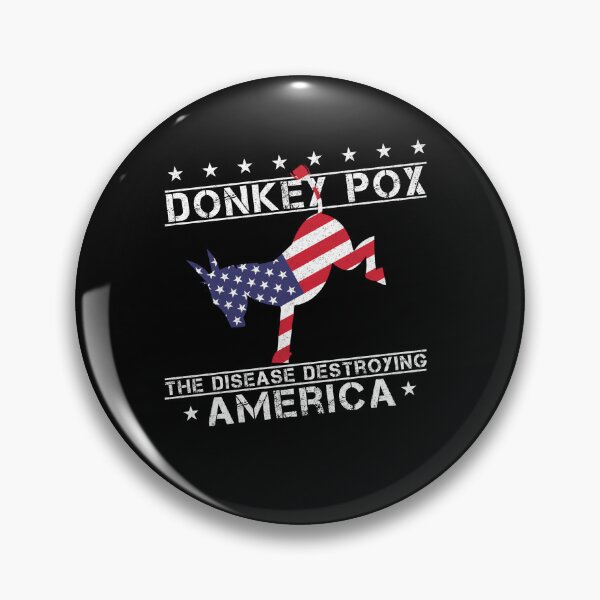 Item preview, Donkey Pox The Disease Destroying America Funny Anti Biden designed and sold by HURLEYS.