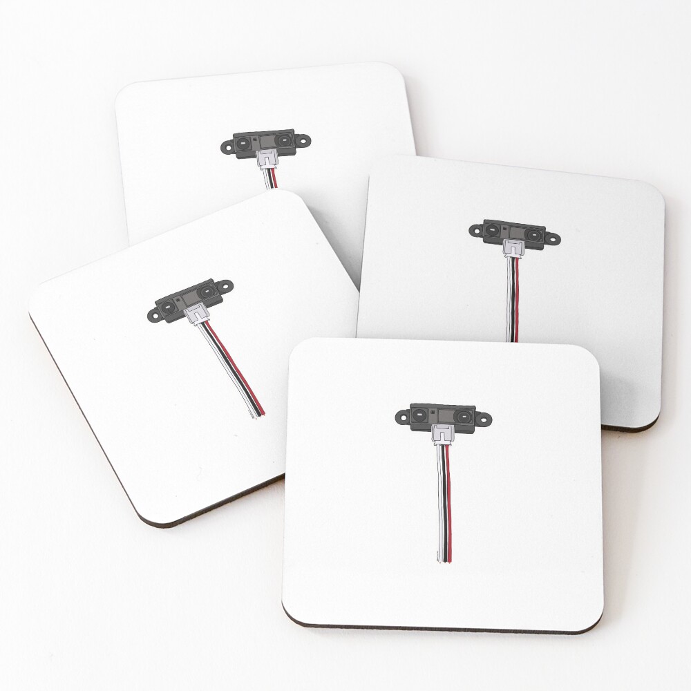 Item preview, Coasters (Set of 4) designed and sold by trashduino.