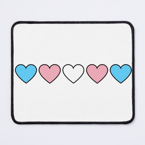 Item preview, Subtle Trans Pride Hearts designed and sold by arsoy.