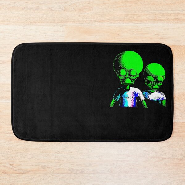 Item preview, The Mekon Alien 8 bit art designed and sold by 8FistsofTees.