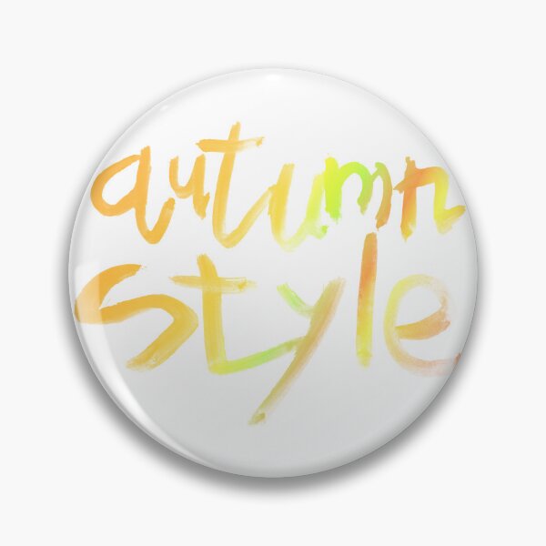 Item preview, handwritten word Autumn style | autumn style lettering designed and sold by lausn.