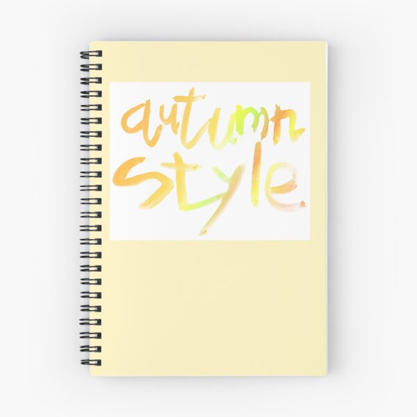 Item preview, handwritten word Autumn style | autumn style lettering designed and sold by lausn.