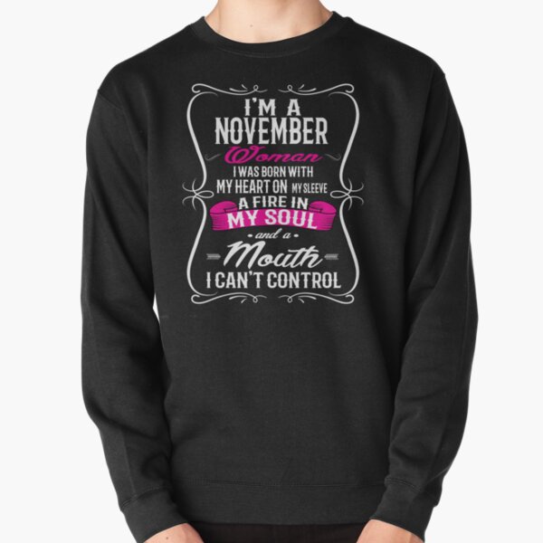 NOVEMBER WOMAN Pullover Sweatshirt