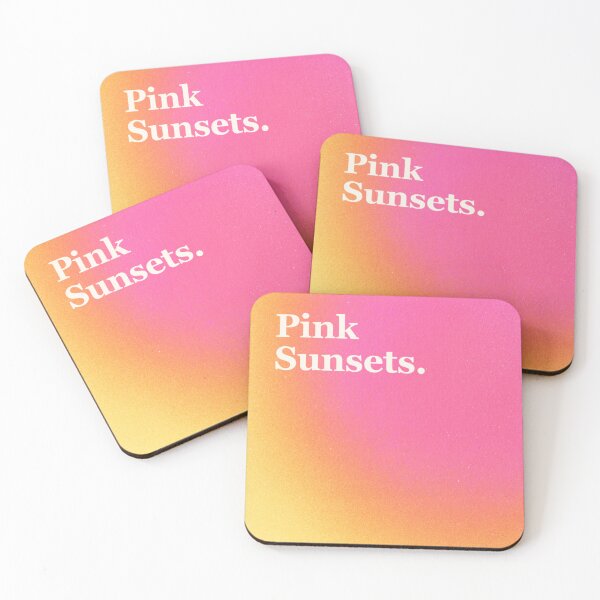 Item preview, Pink Sunsets Aesthetic Grainy Gradient designed and sold by trajeado14.