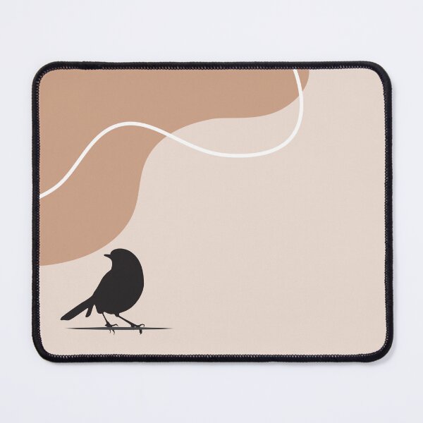 Item preview, Minimalist Avian Silhouette - Beige Elegance designed and sold by DonneeCreations.