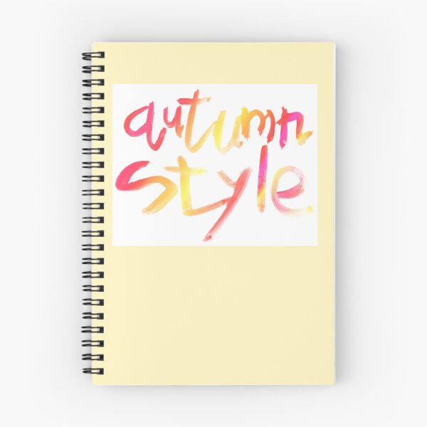 Item preview, Handwritten word Autumn style | autumn style lettering designed and sold by lausn.