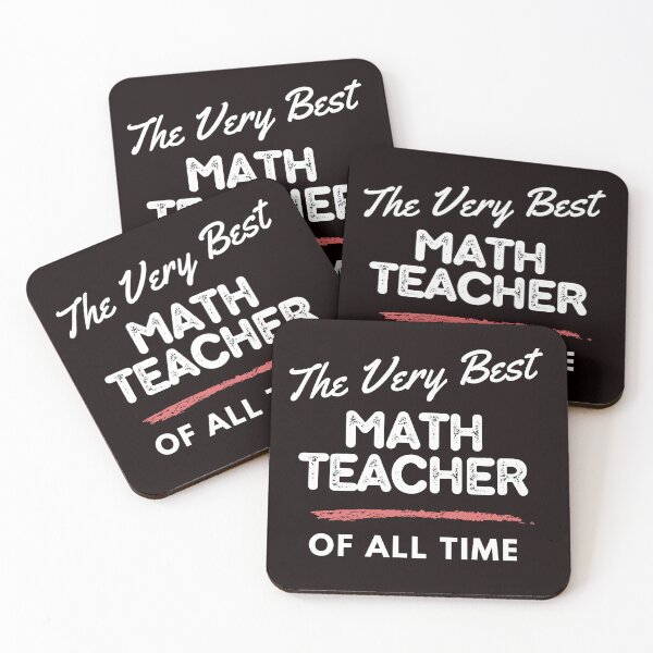 Item preview, The Very Best Math Teacher of All Time (Black) designed and sold by PeffysArt.