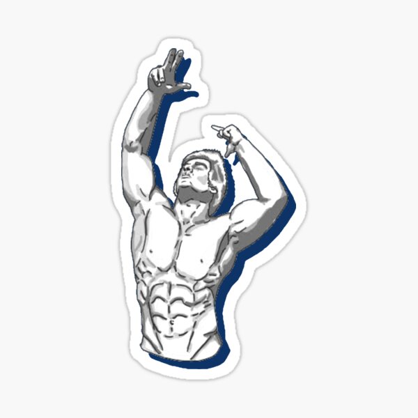 "Zyzz Bodybuilder Design" Sticker for Sale by simplisty Redbubble