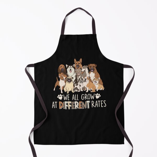 Item preview, We All Grow At Different Rates Funny Dog designed and sold by LAWRENCE-MORROW.