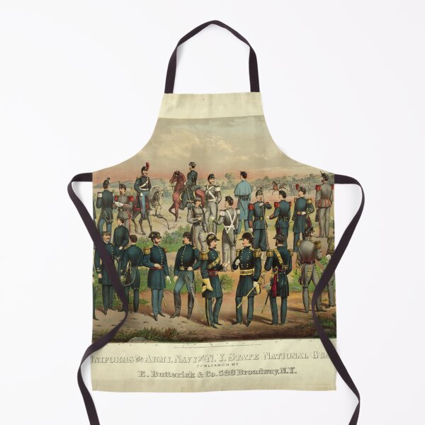 Item preview, Uniforms of the Army, Navy and N.Y. State National Guards (1870) designed and sold by allhistory.