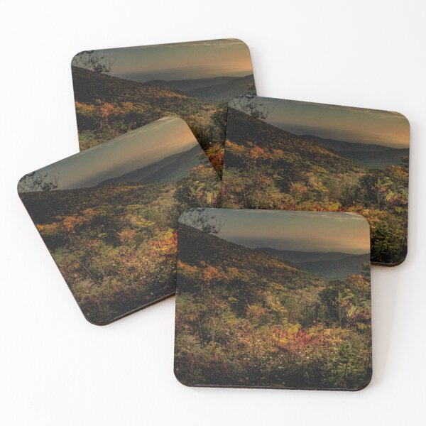 Item preview, Blue Ridge Mountain Layers at Sunset designed and sold by nbrandsberg.
